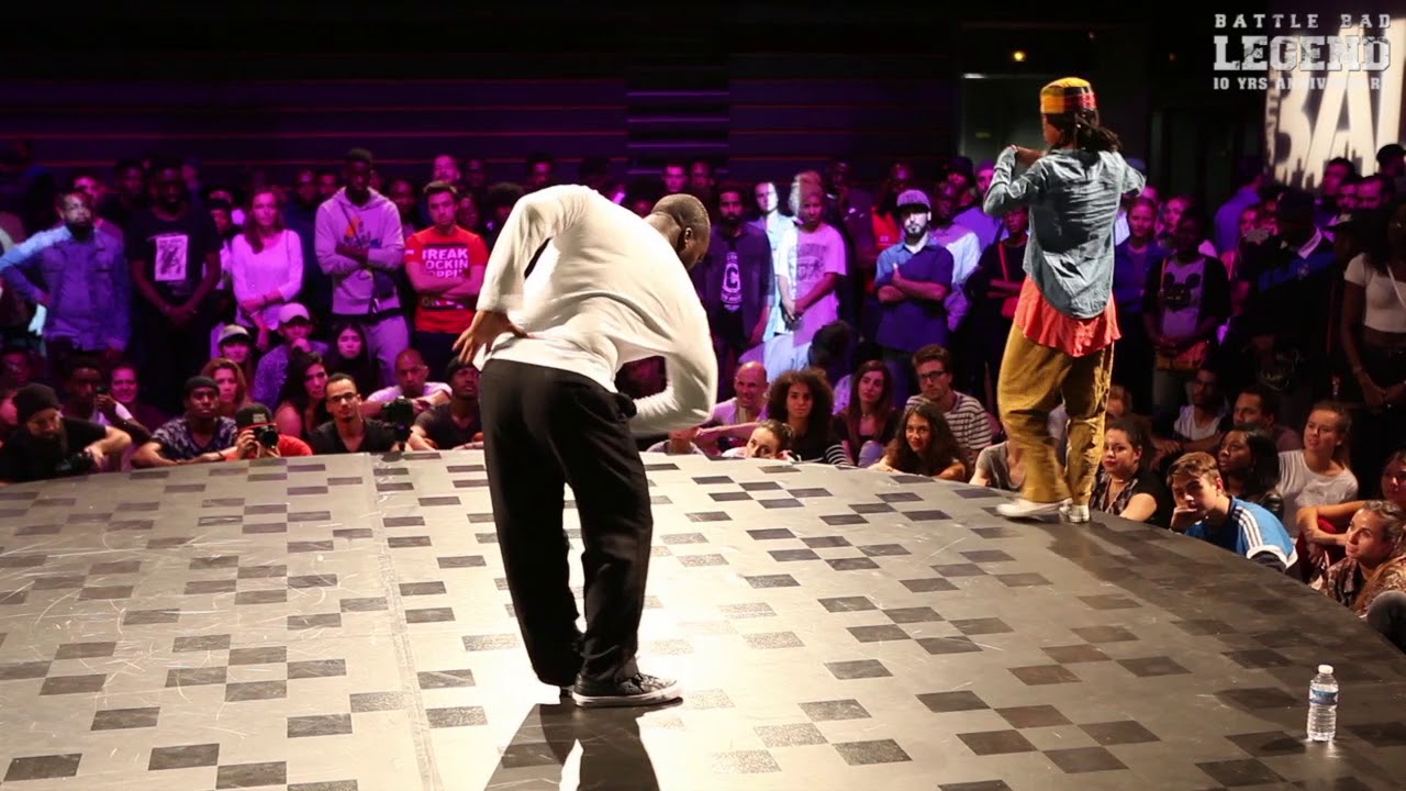 IRON MIKE vs ANGYIL  - Battle BAD 2k17 LEGEND - POPPING TOP 8