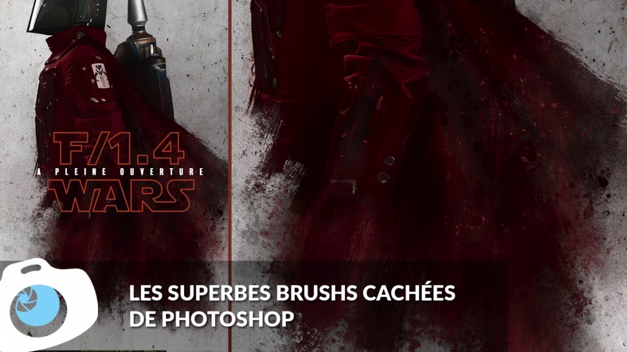 Photoshop - Découvrez ses superbes brushs cachées - F/1.4 S06E12