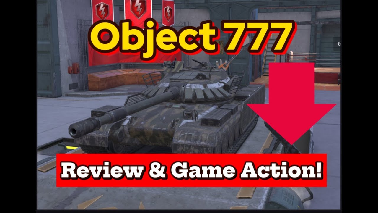 wot blitz Object 777 Review & Gameplay in 4K!