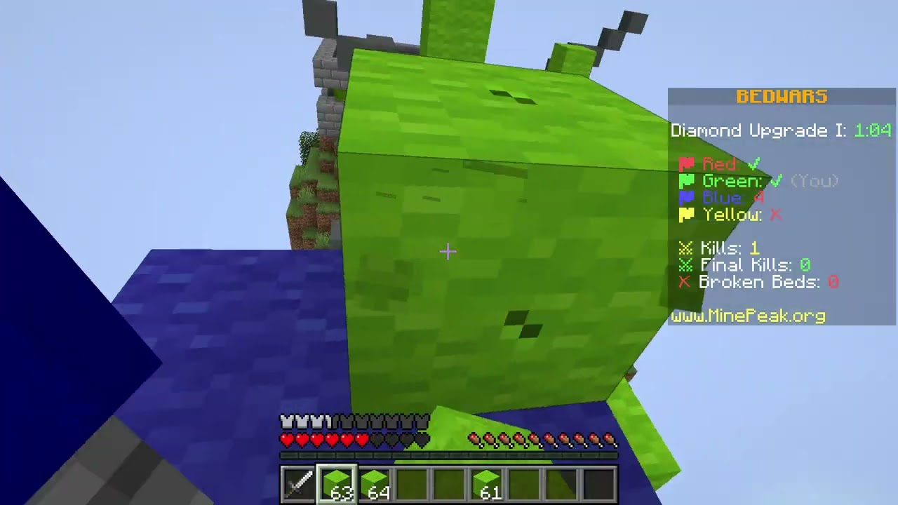 GAMEPLAY VIDEO ON BEDWARS