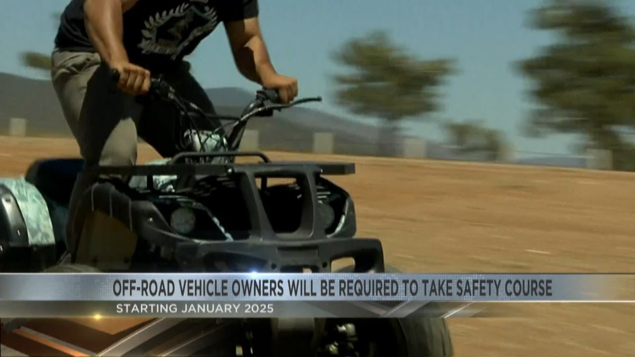 Arizona legislation requires safety course for off-highway vehicle registration