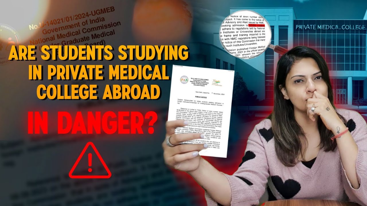 WAKE UP Private Medical University Abroad Students You're in Danger