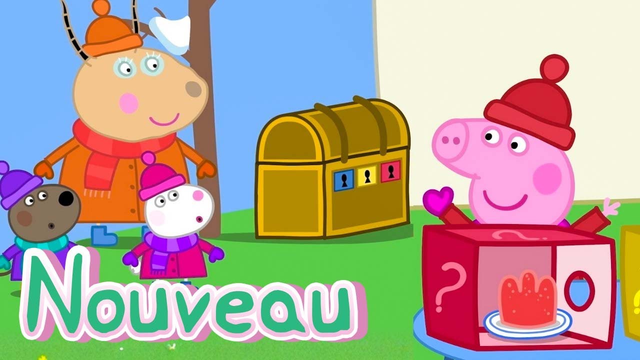 Les histoires de Peppa Pig 🐷 La grande boîte à surprises de Peppa ! 🎁🎈 Dessins Animés Français