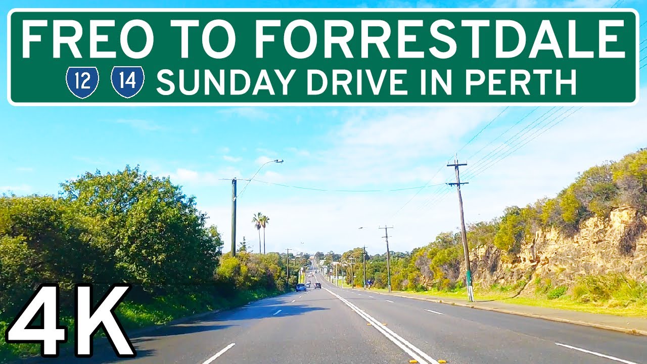 [4K] Drive from Fremantle to Forrestdale 🇦🇺 - Perth, Western Australia - After Morning Rain POV