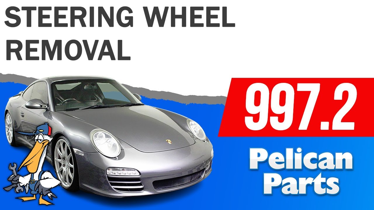 Porsche 997.2 Carrera Steering Wheel Removal (2009-12)