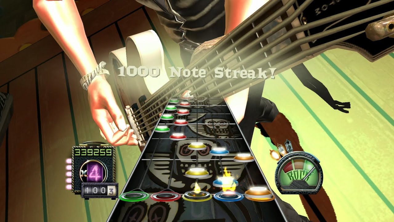 Hold On Me - Joe Perry Guitar FC (Guitar Hero: Aerosmith Animated Custom) HD Gameplay (PC)