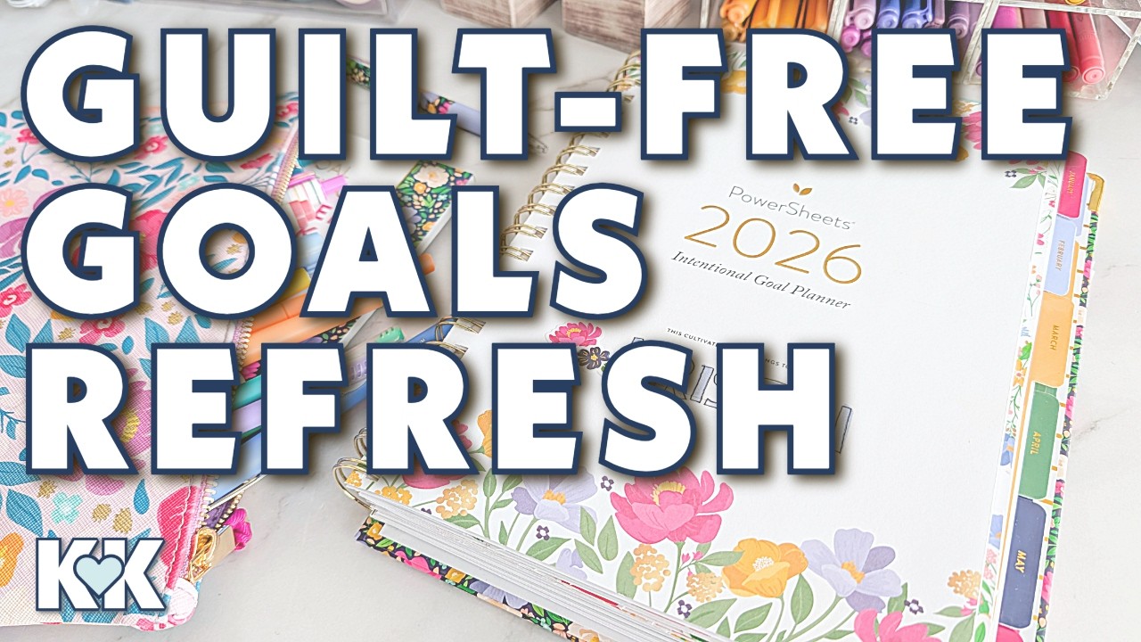 Why I Stopped Using My Goal Planner Every Day | Honest Q2 PowerSheets Quarterly Refresh
