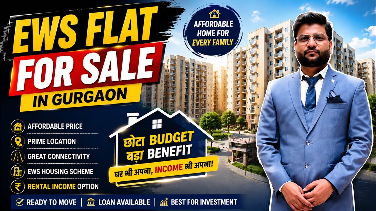 EWS Flat for Sale in Gurgaon | Affordable Home Under Budget | Full Property Tour & Investment Guide