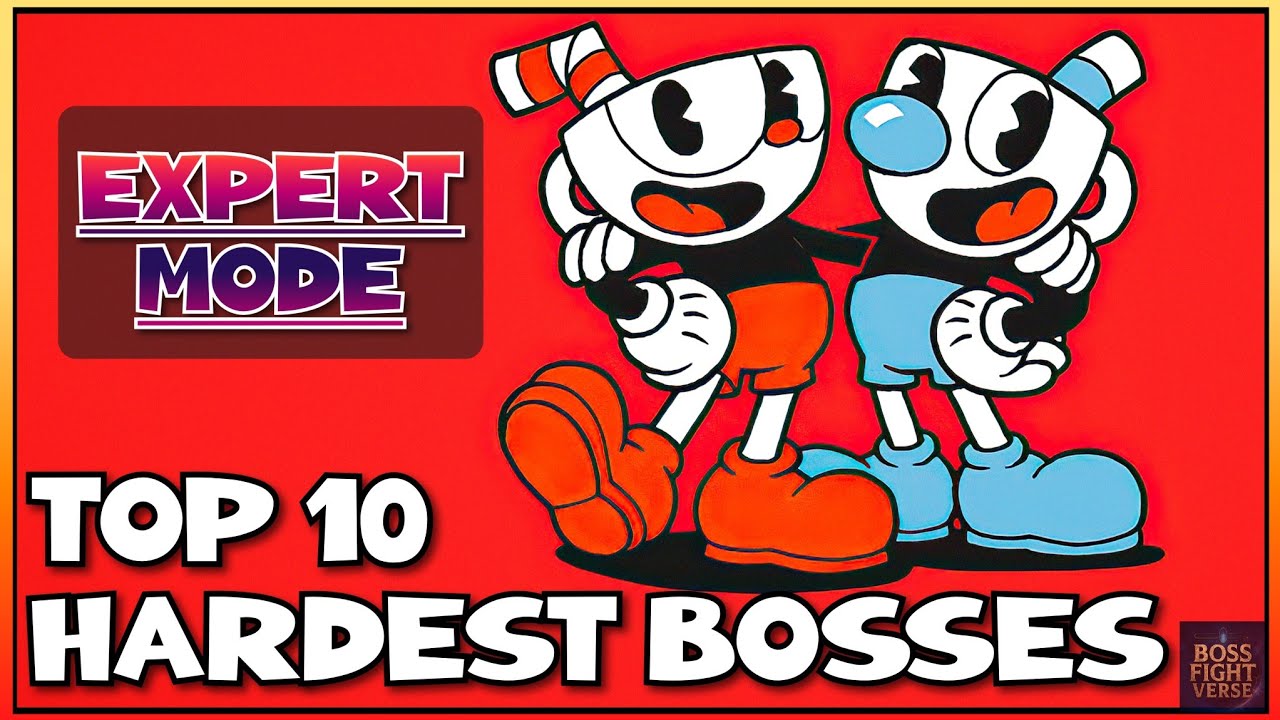Top 10 Hardest Bosses in Cuphead (Expert Mode)