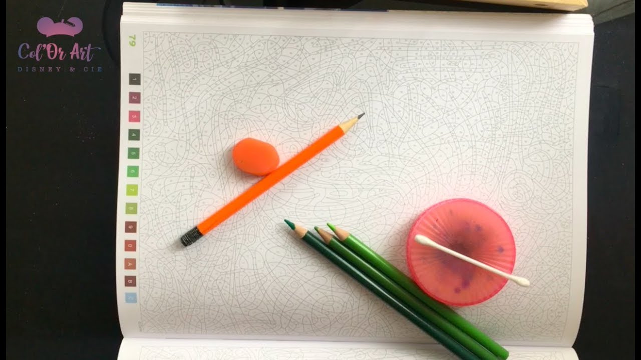 *Technique* Coloriage Mystère Arrangé