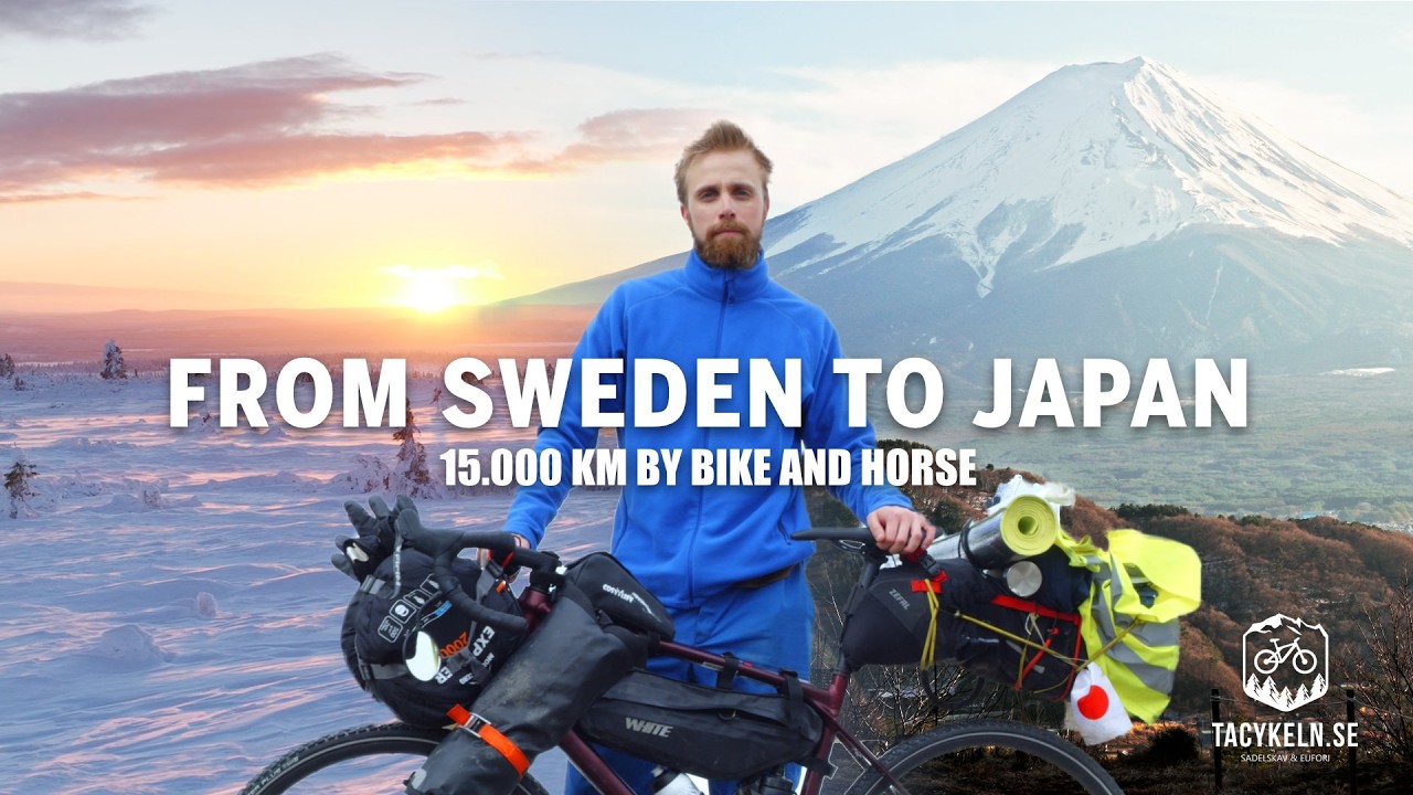 Cycling 15,000 km from Sweden to Japan: A Son’s Tribute