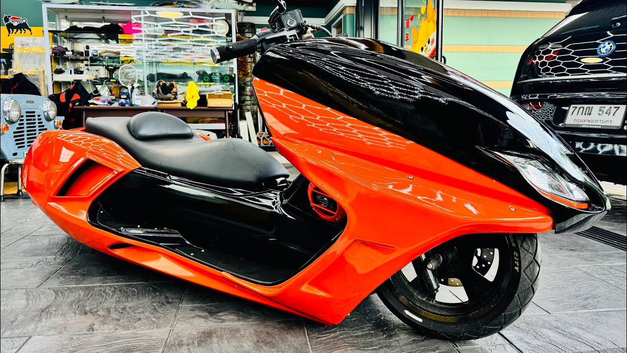 2009 Yamaha Maxam 250 JapanCustom ช่วงล่างถุงลม แต่งเพียบ