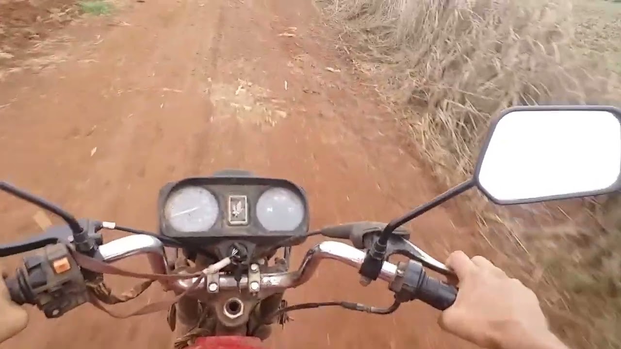 MOTO VLOG COM A CG 99 CARBURADA DEPOIS DO OCORRIDO