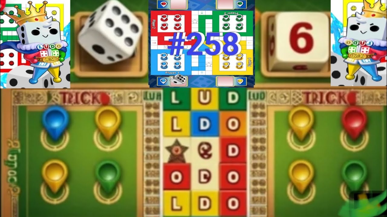 Tricks and Tips Ludo King | How to Win Ludo King | 4 players gameplay | Ludo king #258 #gameplay