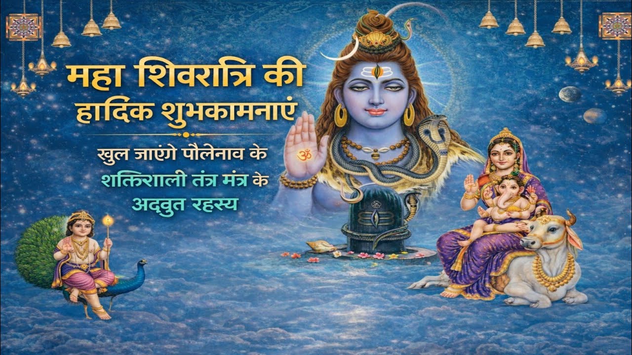महा शिवरात्रि की हार्दिक शुभकामनाएं | Mahashivratri Special 2026 |  #mahadev #shiva #bholenath #gtb 