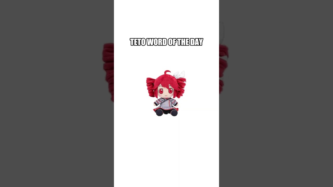【TALKLOID】Teto word of the day #kasaneteto #talkloid