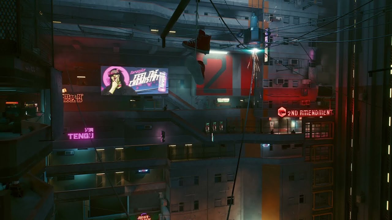 Cyberpunk 2077 Ambience | Megabuilding H10