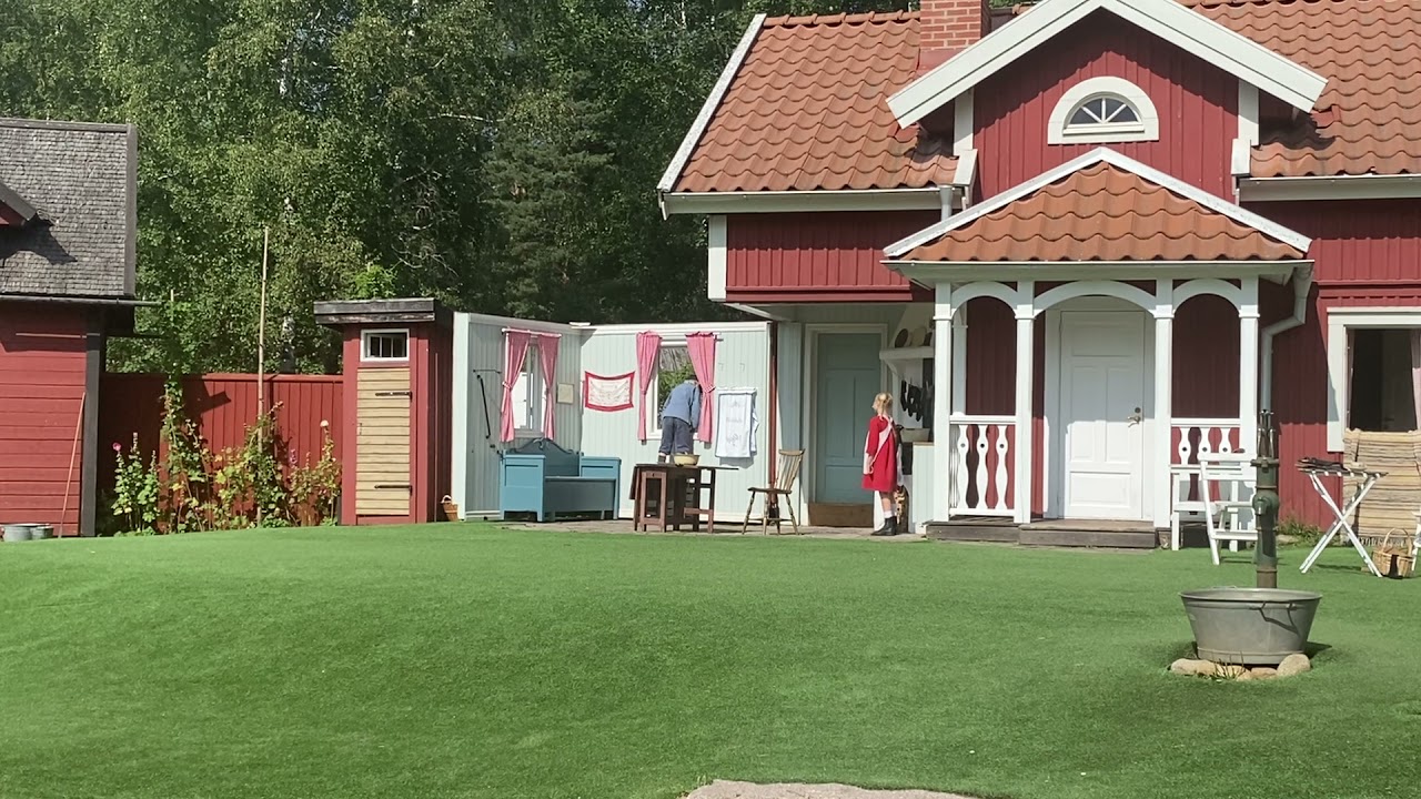 Emil i Lönneberga när Emil hävde paltsmet över sin farder