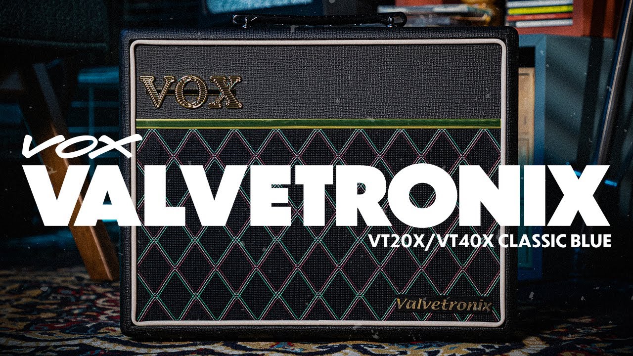 VT20X & VT40X Classic Blue &mdash; 25 Years of Valvetronix Tone