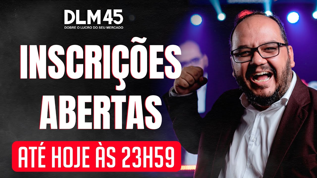 Garanta sua vaga no DLM45