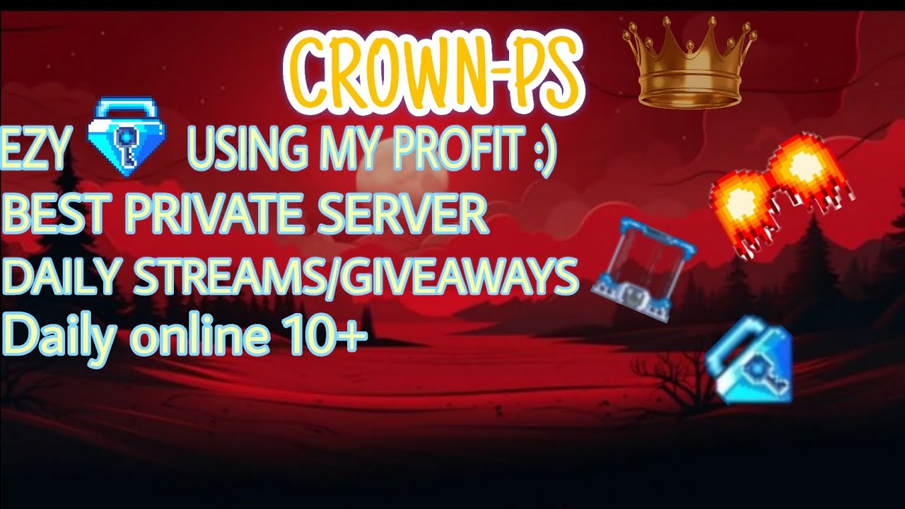 PRIVATE SERVER TOP 1 (CROWN PS) EZY BGLS BEST PROFIT