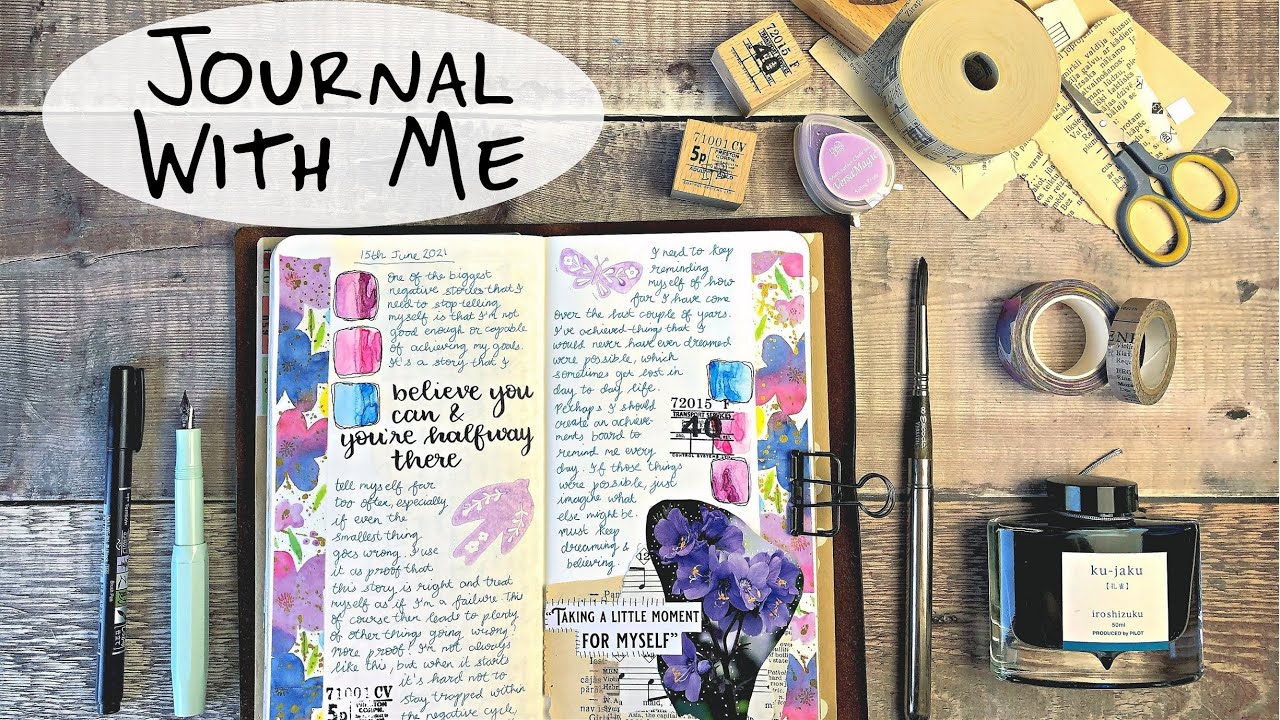 Journal With Me 🌸 Dealing with Negative Self-Talk