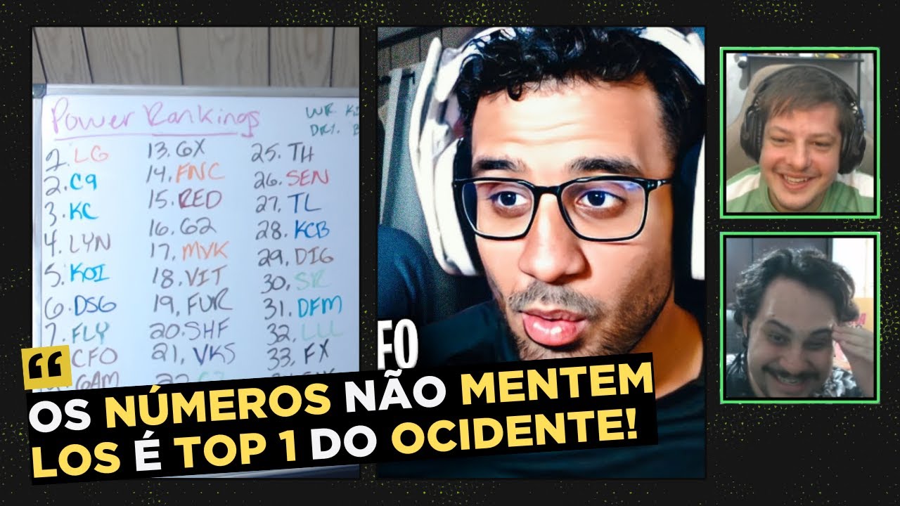A LOS é o MELHOR TIME do OCIDENTE! - React Absolut reagindo ao Nerd da Lousa!