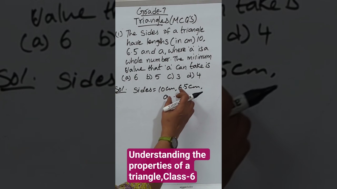 Understanding the Properties of Triangles – Class 6