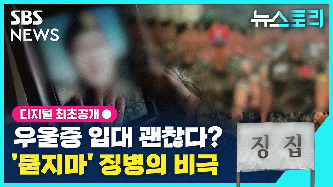 [뉴스토리] 군대 우울증 병사 꾸준히 느는데…병역 판정 검사의 문제점 / SBS