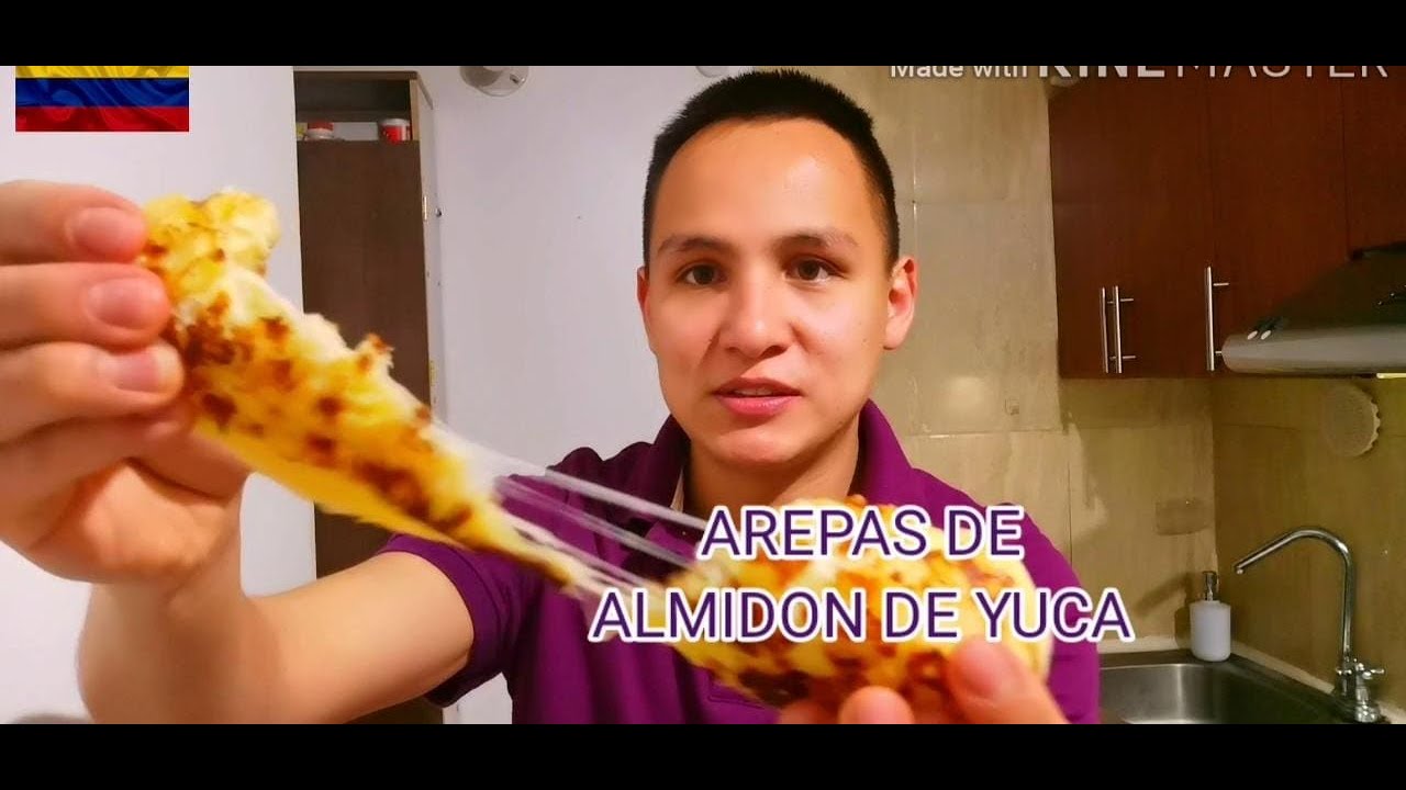 AREPAS DE ALMIDÓN DE YUCA CON QUESO