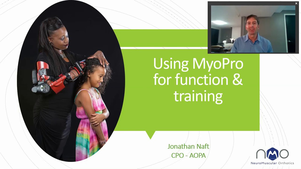 Using MyoPro for function & training