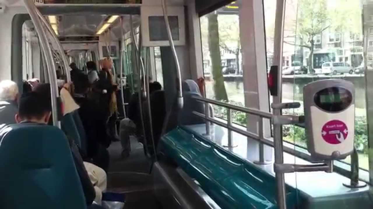 RET Tram Rit Zwaanshals - Noorderbrug in Rotterdam