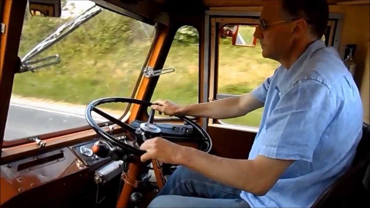 1957, AEC Mandator ballast tractor, YNN 724. Road trip.