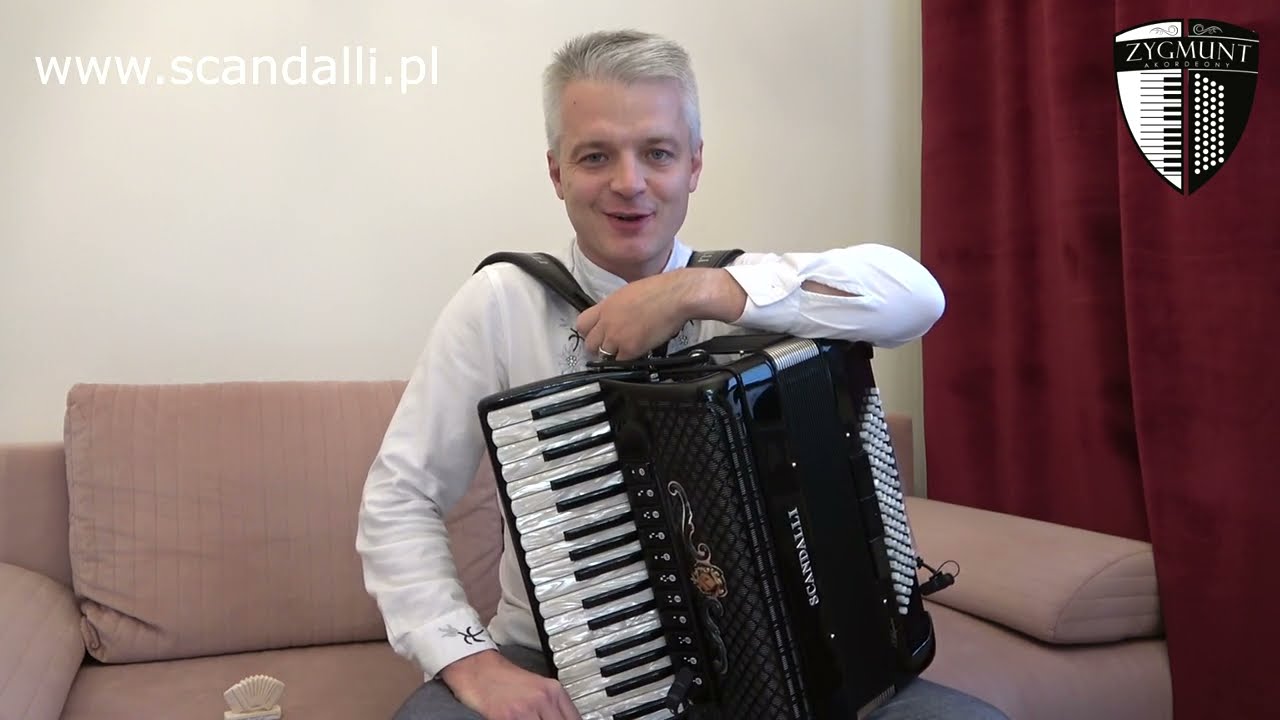Akordeon Scandalli Polifonico IX - prezentacja modelu