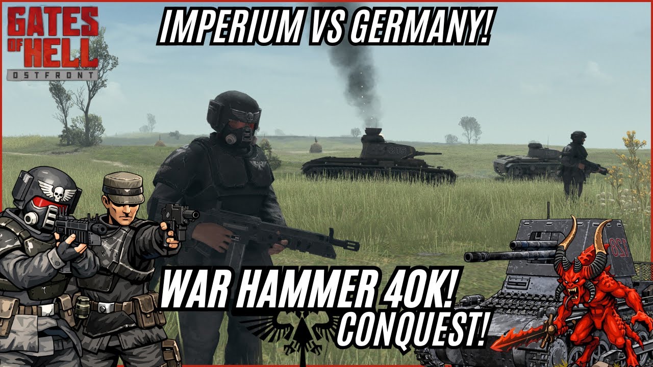 The Germans Summoned DAEMONS! | NEW Indominus 40K Conquest