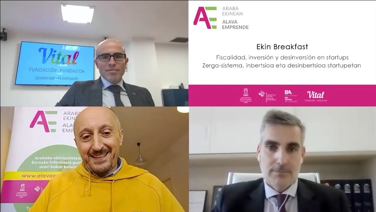 #EkinBreakfast: Fiscalidad, inversi&oacute;n y desinversi&oacute;n en startups