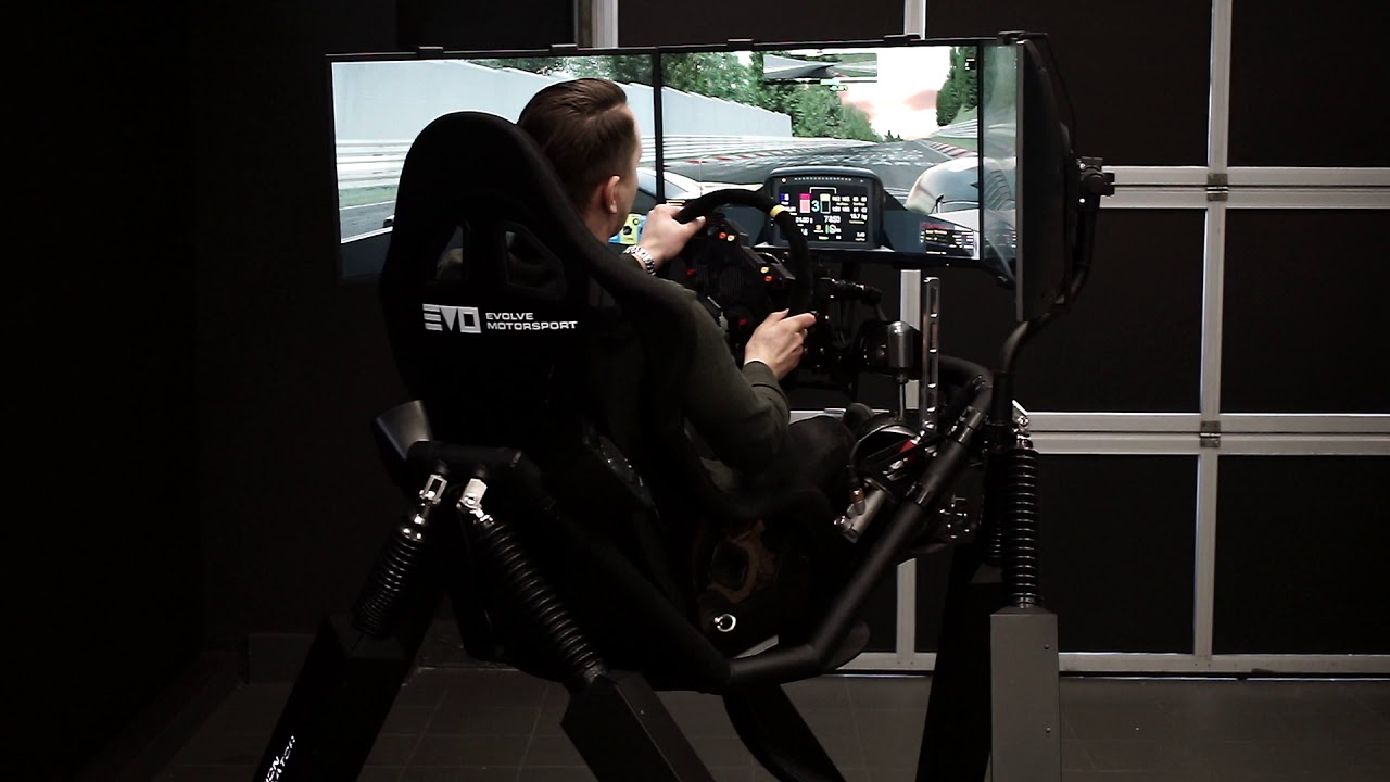 Simracing 6DOF Evolve Motion Simulator - HPD LMP2  at Nordschleife - iRacing