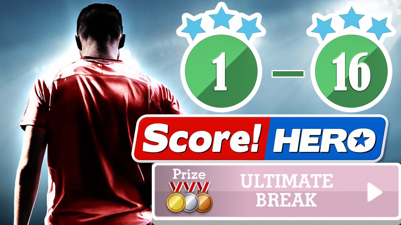 Score! Hero - ULTIMATE BREAK Event - level 1 to 16 Walkthrough - 3 Stars