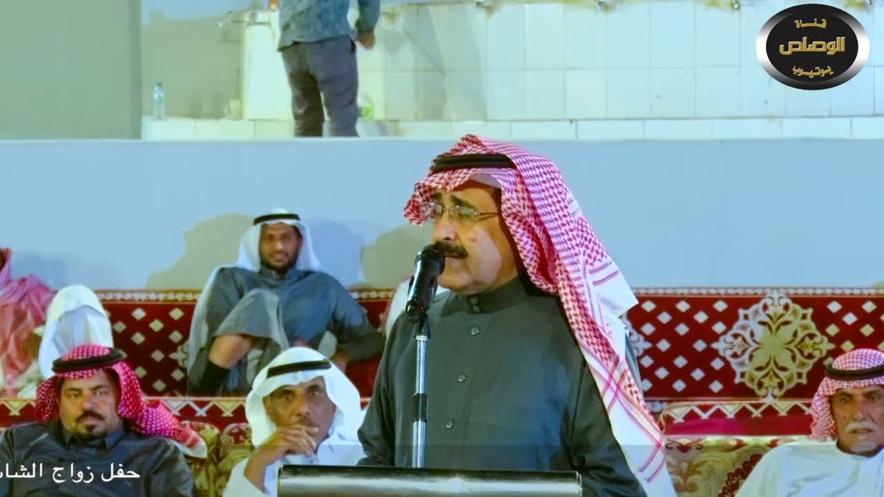 طاروق  الشاعر شاهر العنزي والشاعر عبدالعزيز الخياري زواج رائد محمد عوض العرعري الرشيدي