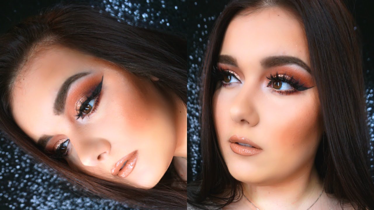 My Favorite Warm Smokey Eye Makeup Tutorial ♡ Deanna Borocz