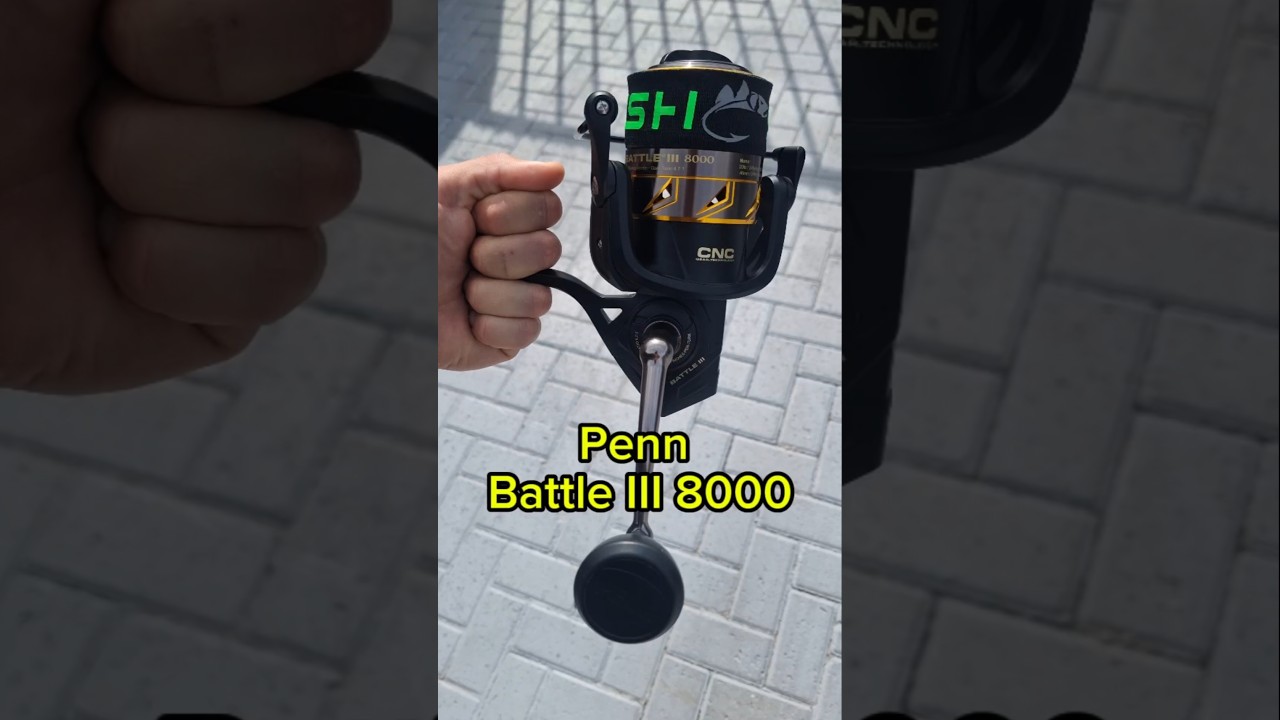 New Penn Battle III 8000 #fishing #Penn #battle #pennbattle3 #Fish #New #Fishingtackle #fishingreel