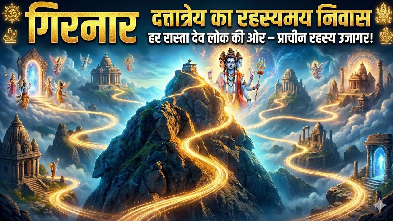 गिरनार एक रहस्यमय पर्वत | रात के समय यहा होते हैं अनोखे चमत्कार