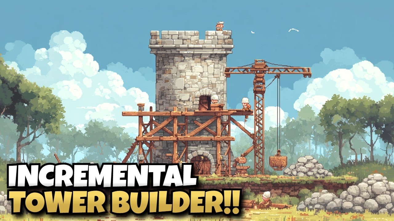 I Spent Hours Upgrading to Build the HIGHEST Tower!