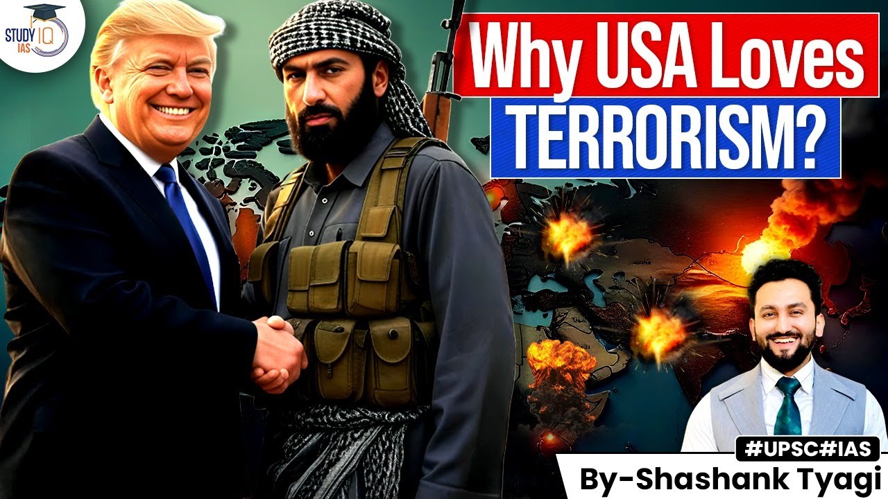 Why USA loves Terrorism? | Real Reasons Explained | Geopolitics Simplified | UPSC GS2