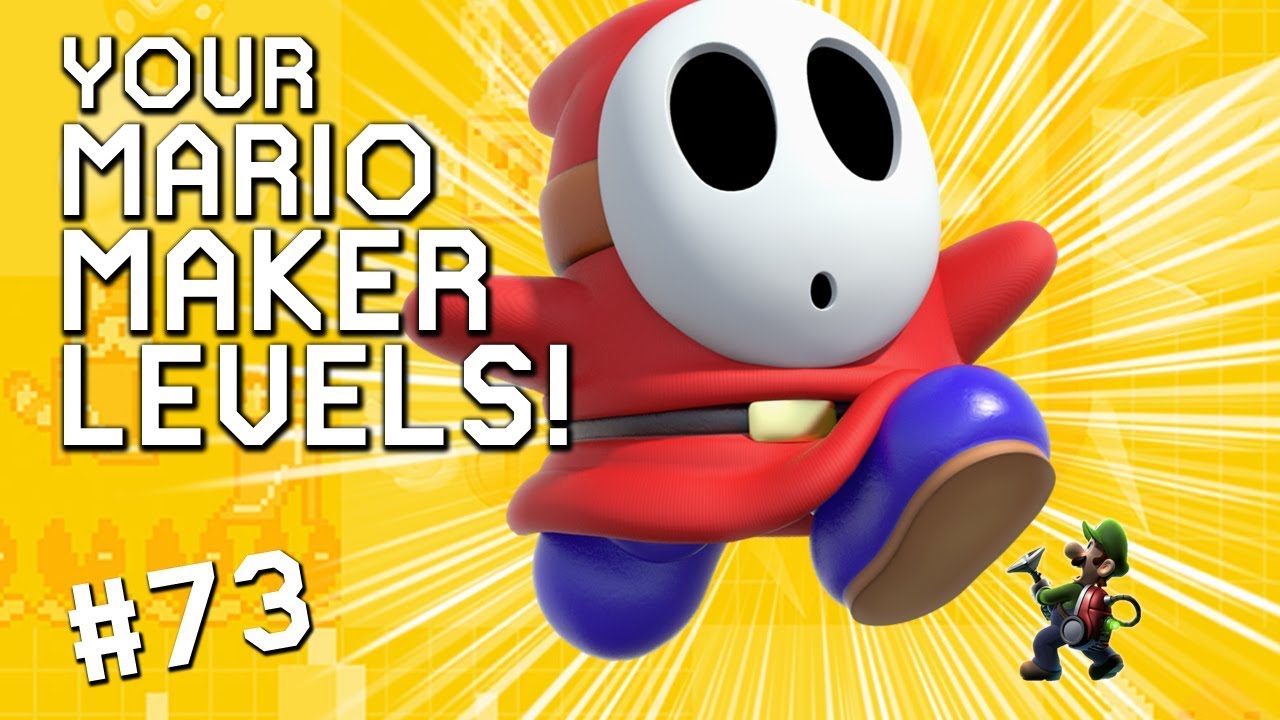 SHY GUY MANSION: YOUR Mario Maker Levels #73