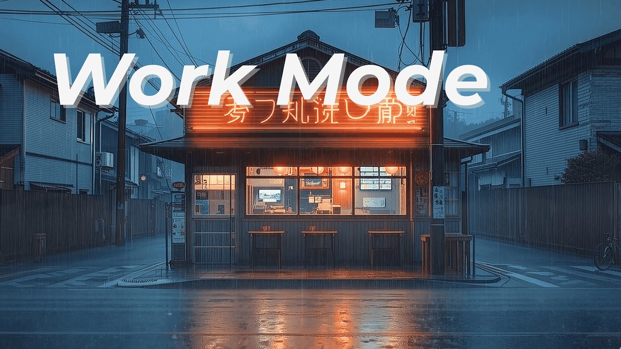 Late Night Work Lofi 🌙 Calm Beats for Deep Focus