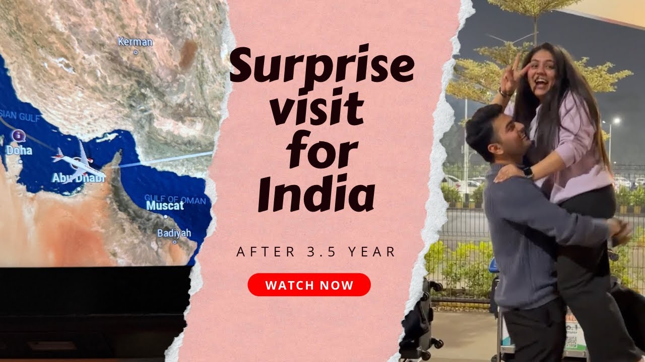 Surprise Visit to India part ….1 #GujaratiVlog #GujaratiFromLondon #GujjuVlogger#love #GujaratiInUK