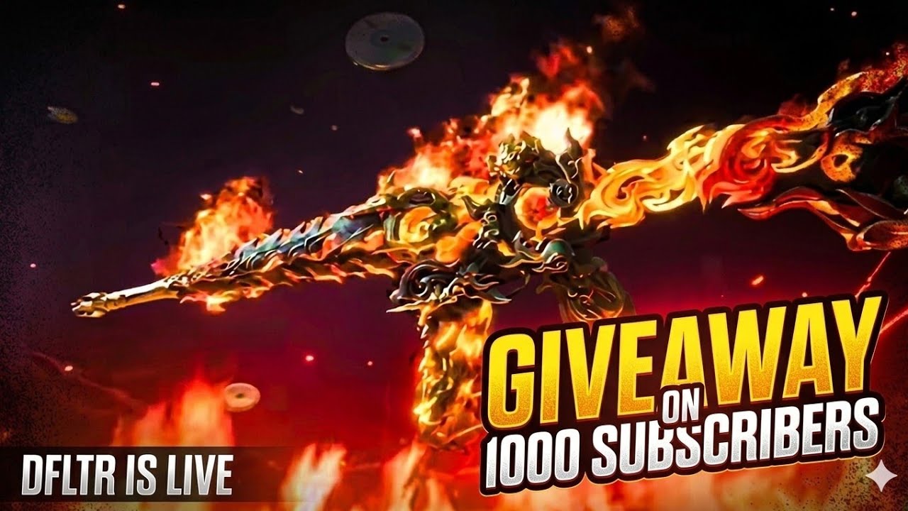 DFLTER is Live is live! Giveaway on 1000 subscribers