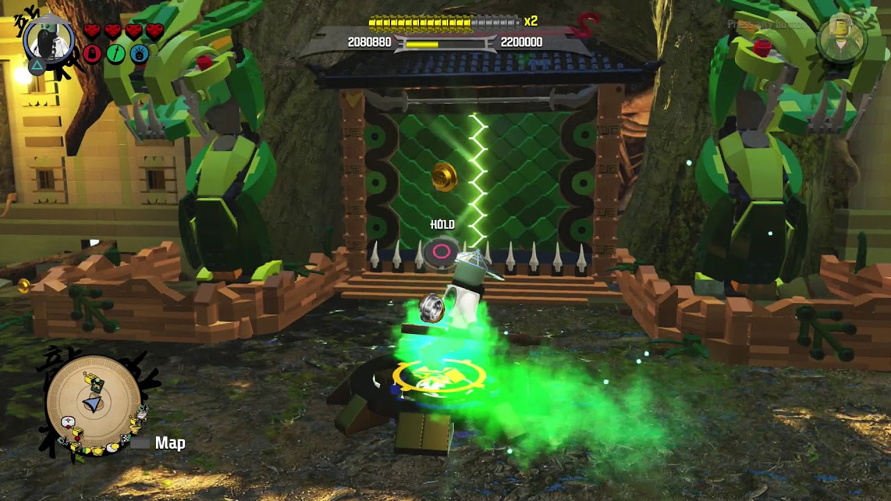 Lego Ninjago Movie Video Game All Secret Skin Characters Locations The Uncrossble Jungle