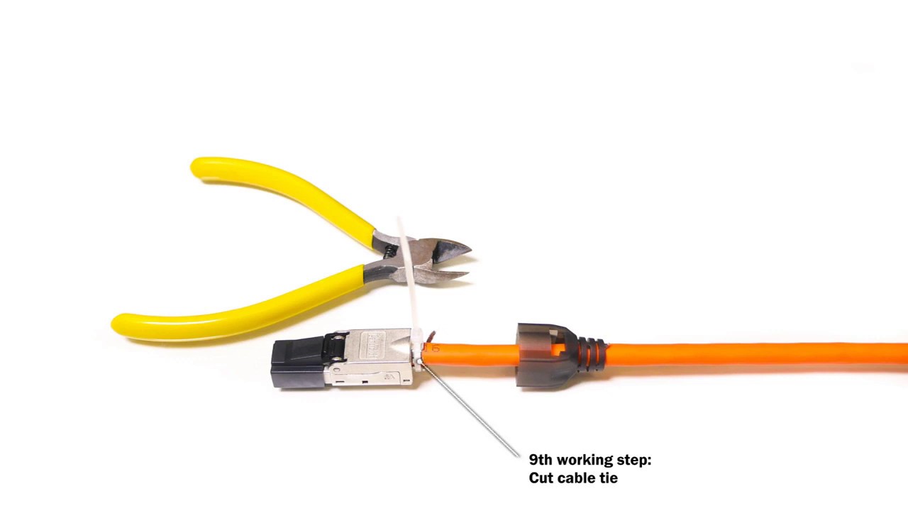 Digitus RJ45 CAT6A Shielded Field Assembly Modular Plug - Tutorial (DN 93631)